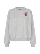 Lollys Laundry - SYDNEYLL STRAWBERRY SWEATSHIRT LS