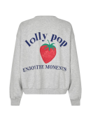 Lollys Laundry - SYDNEYLL STRAWBERRY SWEATSHIRT LS