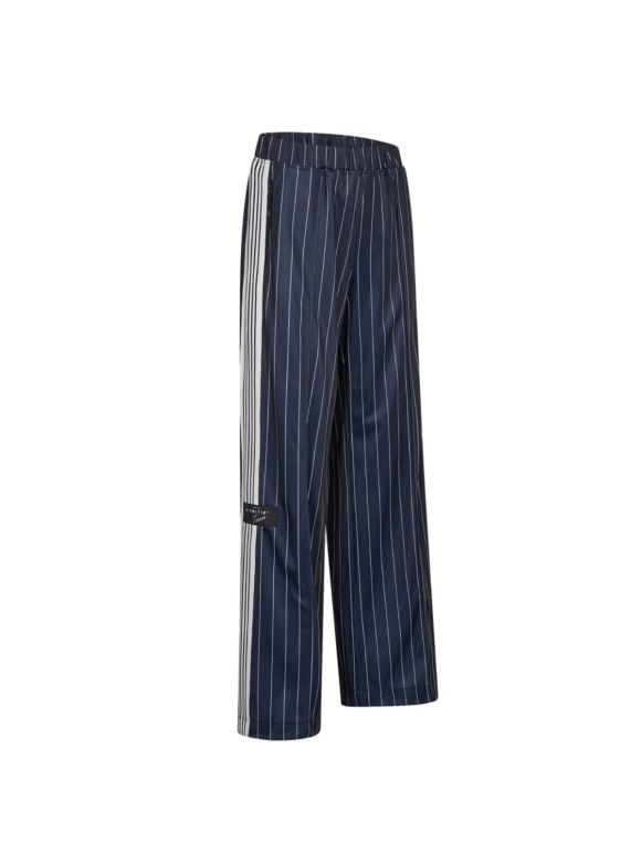 HAUTE L'AMITIÉ - BAGGY PIN STRIPE TRACK PANTS
