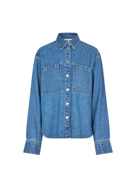 SECOND FEMALE - IRVINA DENIM SHIRT