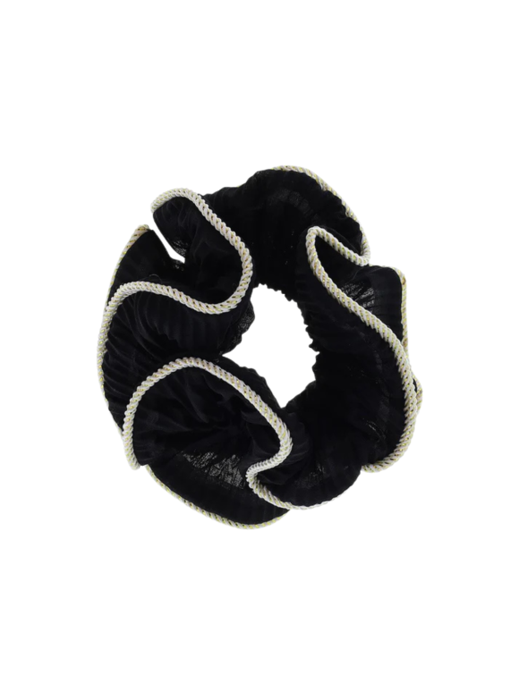 BY STÆR - LILJE SCRUNCHI - SORT