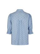 Neo Noir - DIANA DOBBY S BLOUSE Neo Noir - DIANA DOBBY S BLOUSE