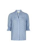 Neo Noir - DIANA DOBBY S BLOUSE Neo Noir - DIANA DOBBY S BLOUSE