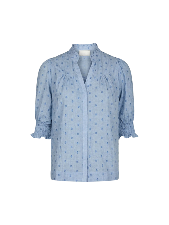 Neo Noir - DIANA DOBBY S BLOUSE Neo Noir - DIANA DOBBY S BLOUSE