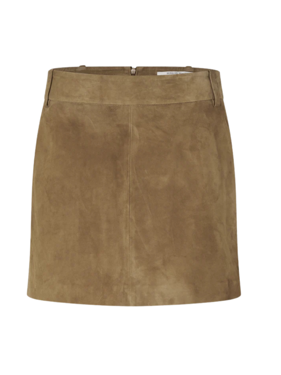 SECOND FEMALE - SUELLEN MINI SUEDE SKIRT