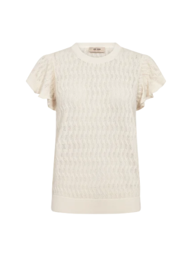 Mos Mosh - MMGANNA PATTERN O-NECK KNIT TOP