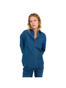IVY COPENHAGEN - IVY-MALIKA MATTI REGULAR DENIM SHIRT MID BLUE