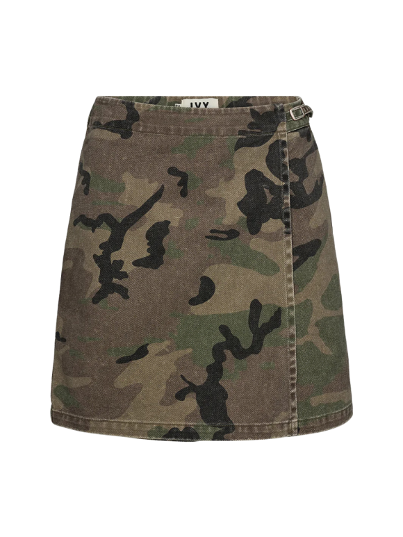 IVY COPENHAGEN - IVY-PAULA SKIRT SHORTS WASH CAMOUFLAGE