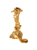 POLSPOTTEN - DRIP CANDLE HOLDER GOLD L