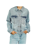 WITH BLACK - WBLABIGALE DENIM JACKET