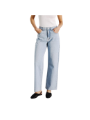 WITH BLACK - WBLABIGALE HW STRAIGHT JEANS