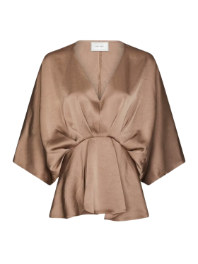 Neo Noir - RIVINA HEAVY SATEEN BLOUSE