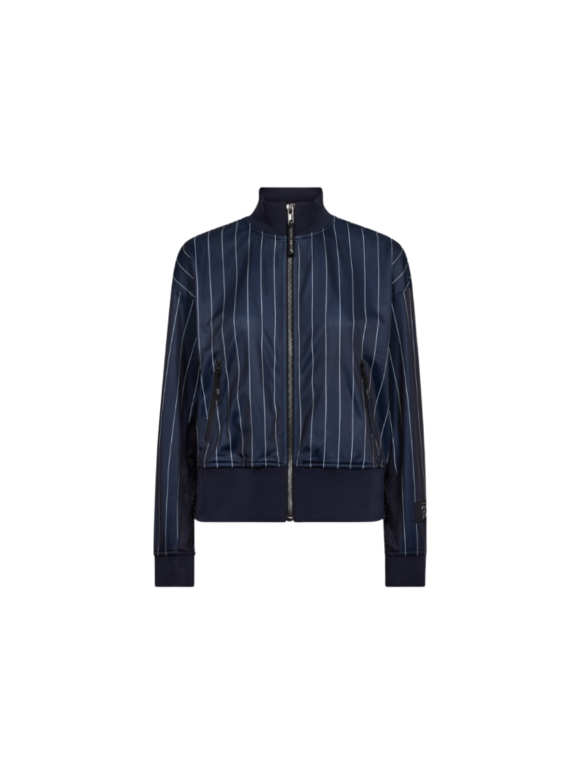 HAUTE L'AMITIÉ - PIN STRIPE ZIP SWEAT HAUTE L'AMITIÉ - PIN STRIPE ZIP SWEAT