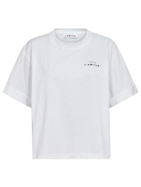 HAUTE L'AMITIÉ - CREW NECK CROP TEE