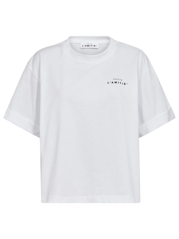 HAUTE L'AMITIÉ - CREW NECK CROP TEE