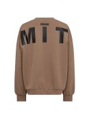 HAUTE L'AMITIÉ - MAXI SPLIT LOGO SWEAT