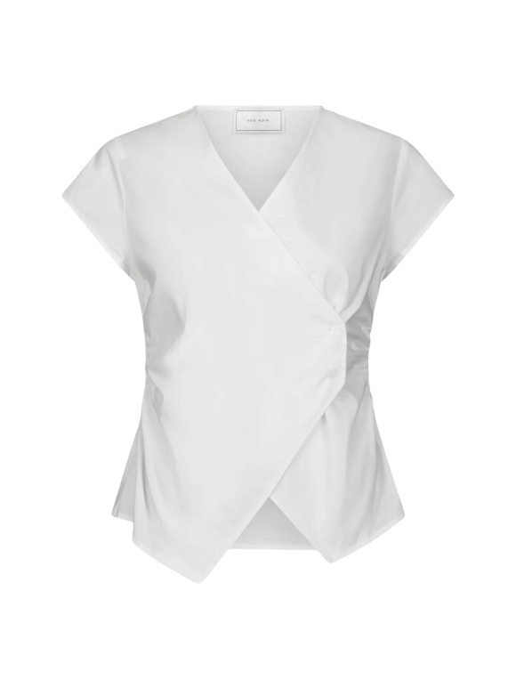Neo Noir - FIDI POPLIN TOP Neo Noir - FIDI POPLIN TOP