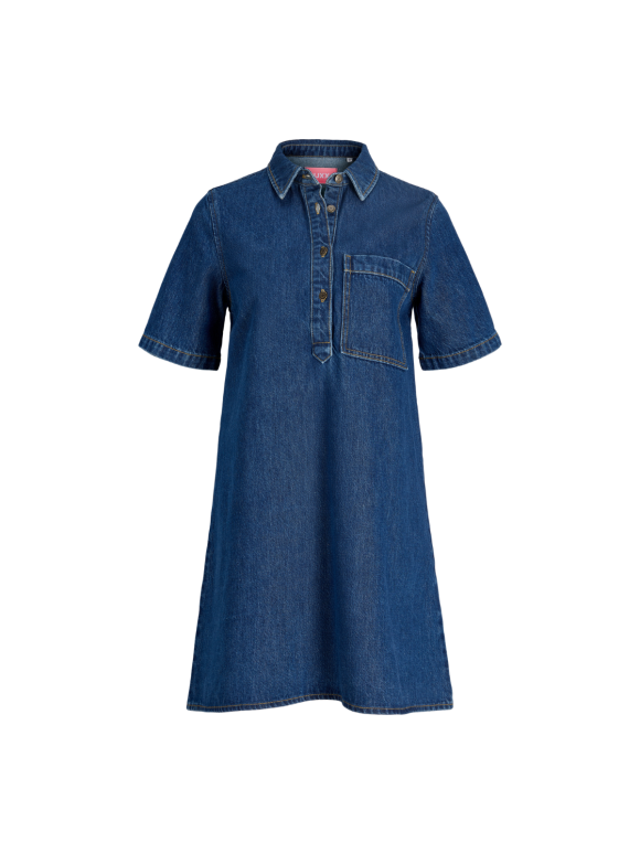 JJXX - JXAMARA SILLE SS SHORT DRESS DNM SN