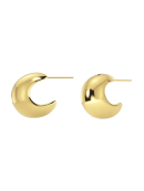 EDBLAD - BOLD CREOLES S GOLD EDBLAD - BOLD CREOLES S GOLD