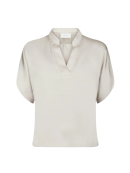 Neo Noir - ANELLE HEAVY SATEEN BLOUSE