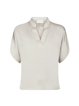 Neo Noir - ANELLE HEAVY SATEEN BLOUSE