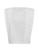 Co`Couture - ZELLICC PADDED PLEAT TOP Co`Couture - ZELLICC PADDED PLEAT TOP