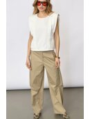 Co`Couture - ZELLICC PADDED PLEAT TOP Co`Couture - ZELLICC PADDED PLEAT TOP