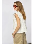 Co`Couture - ZELLICC PADDED PLEAT TOP Co`Couture - ZELLICC PADDED PLEAT TOP