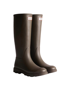 hunter - HUNTER, UNISEX DOWNPOUR TALL BOOT, BLK