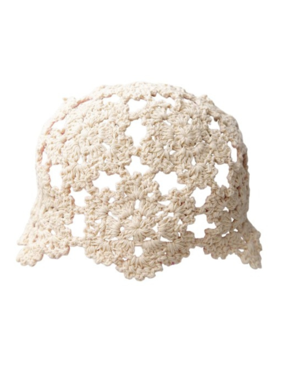Black Colour - BCROSEANNE CROCHET HAT