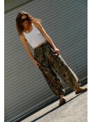 IVY COPENHAGEN - IVY-PENNY PARACHUTE PANT WASH CAMOURFLAGE IVY COPENHAGEN - IVY-PENNY PARACHUTE PANT WASH CAMOURFLAGE