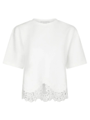 Neo Noir - IRIA LACE TEE Neo Noir - IRIA LACE TEE