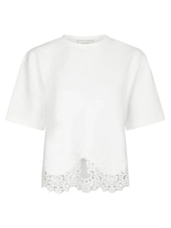 Neo Noir - IRIA LACE TEE Neo Noir - IRIA LACE TEE