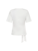 Co`Couture - ORIANECC PLEAT TIE TEE Co`Couture - ORIANECC PLEAT TIE TEE