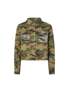 RABENS SALONER - CAMO PATCHWORK JACKET - ALEKSANDRA
