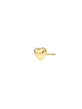 EDBLAD  - HEART ONE STUD ENAMEL GOLD