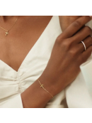 EDBLAD - SPIRIT CROSS BRACELET GOLD EDBLAD - SPIRIT CROSS BRACELET GOLD