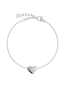 EDBLAD  - PURE HEART BRACELET SILVER