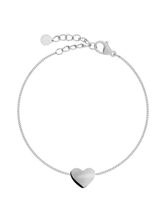 EDBLAD  - PURE HEART BRACELET SILVER