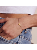 EDBLAD - PURE HEART BRACELET GOLD EDBLAD - PURE HEART BRACELET GOLD