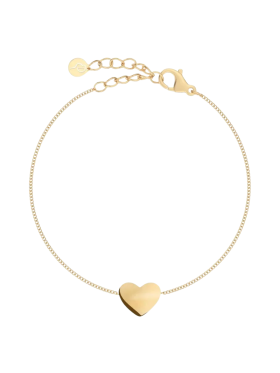 EDBLAD  - PURE HEART BRACELET GOLD