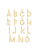 EDBLAD - INITAL A-Ö CHARM GOLD EDBLAD - INITAL A-Ö CHARM GOLD