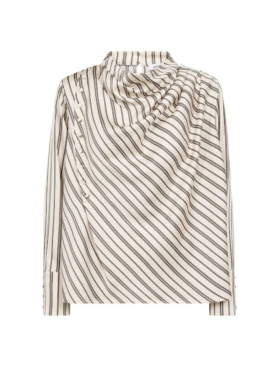 Co`Couture - HELLYCC BUTTON STRIPE BLOUSE Co`Couture - HELLYCC BUTTON STRIPE BLOUSE