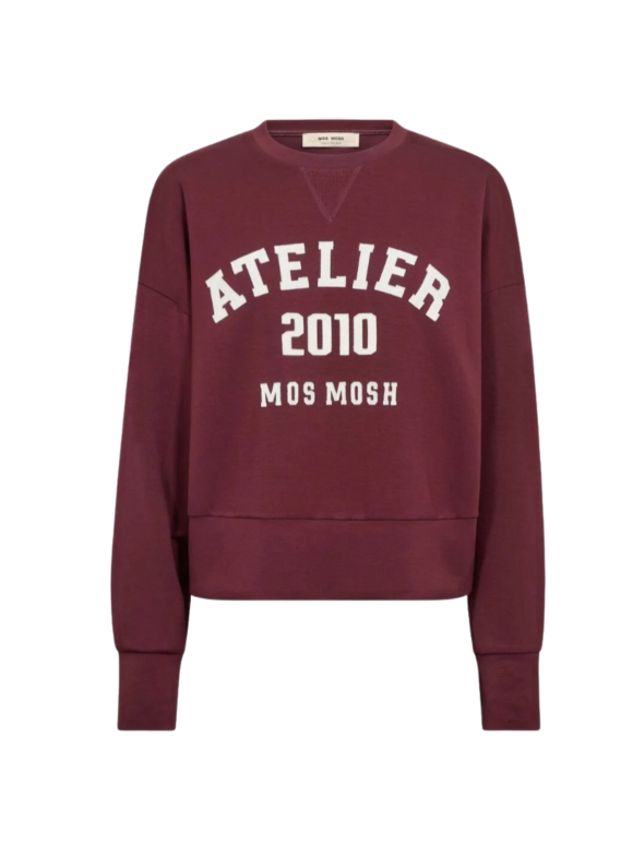 Mos Mosh - MMNIMA O-LS SWEATSHIRT Mos Mosh - MMNIMA O-LS SWEATSHIRT