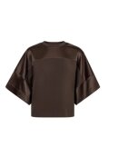 Mos Mosh - MMLELA O-SS SATIN SWEATSHIRT Mos Mosh - MMLELA O-SS SATIN SWEATSHIRT