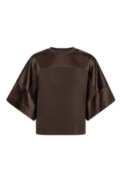 Mos Mosh - MMLELA O-SS SATIN SWEATSHIRT