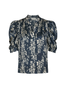 Neo Noir - ROELLA SCATTER PRINT BLOUSE Neo Noir - ROELLA SCATTER PRINT BLOUSE