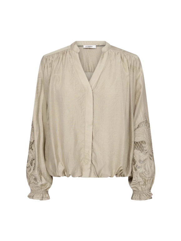 co couture - DELINCC BALLOON EMB SHIRT co couture - DELINCC BALLOON EMB SHIRT