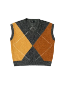 WITH BLACK - WBLVENUS HARLEKIN WAISTCOAT