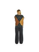 WITH BLACK - WBLVENUS HARLEKIN WAISTCOAT